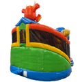 Twist N Slide Cookie Monster Orange Château Gonflable