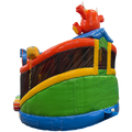 Twist N Slide Cookie Monster Orange Château Gonflable