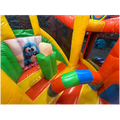 Twist N Slide Cookie Monster Orange Château Gonflable
