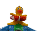 Twist N Slide Canard Château Gonflable