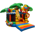 Twist N Slide Canard Château Gonflable
