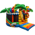 Twist N Slide Canard Château Gonflable