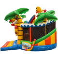 Twist N Slide Canard Château Gonflable