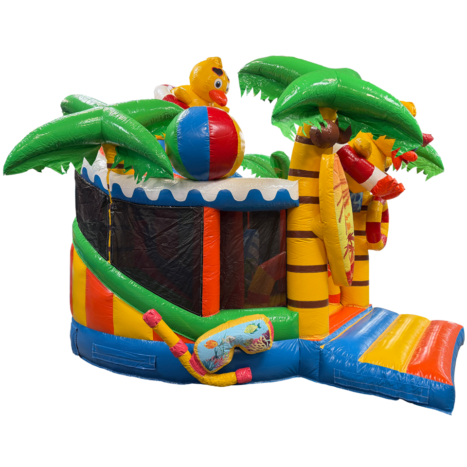 Château gonflable Toboggan Eend