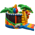 Twist N Slide Canard Château Gonflable