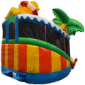 Twist N Slide Canard Château Gonflable