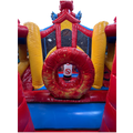 Twist N Slide Pompiers Château Gonflable