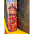 Twist N Slide Pompiers Château Gonflable