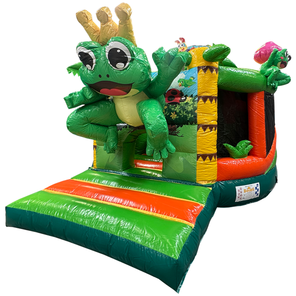 Twist N Slide Frog Inflatable