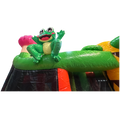 Twist N Slide Grenouille Château Gonflable