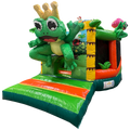 Twist N Slide Grenouille Château Gonflable