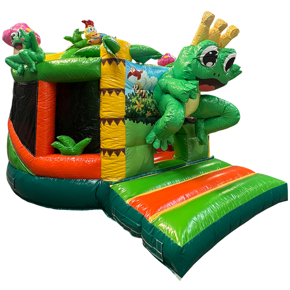 Twist N Slide Frog Inflatable