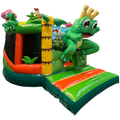 Twist N Slide Grenouille Château Gonflable