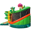 Twist N Slide Grenouille Château Gonflable