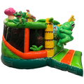 Twist N Slide Grenouille Château Gonflable