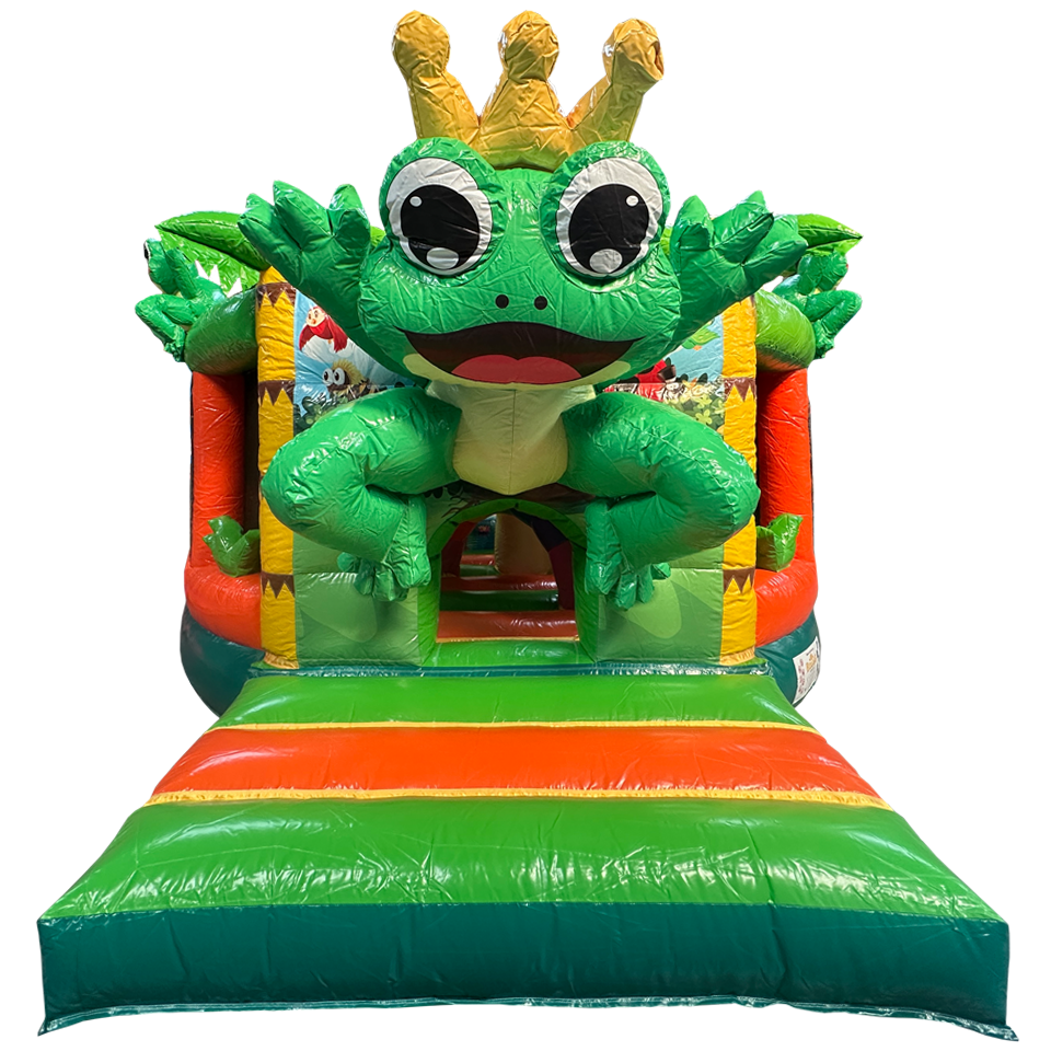 Twist N Slide Frog Inflatable