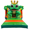 Twist N Slide Grenouille Château Gonflable
