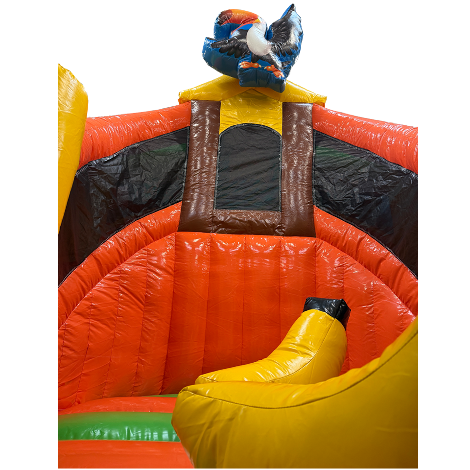 Château gonflable Twist N Slide Gorille