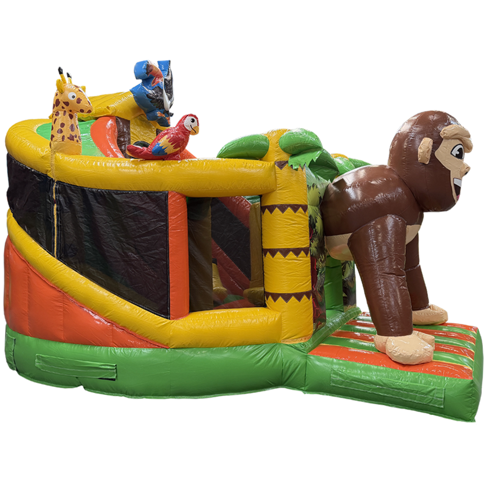 Château gonflable Twist N Slide Gorille