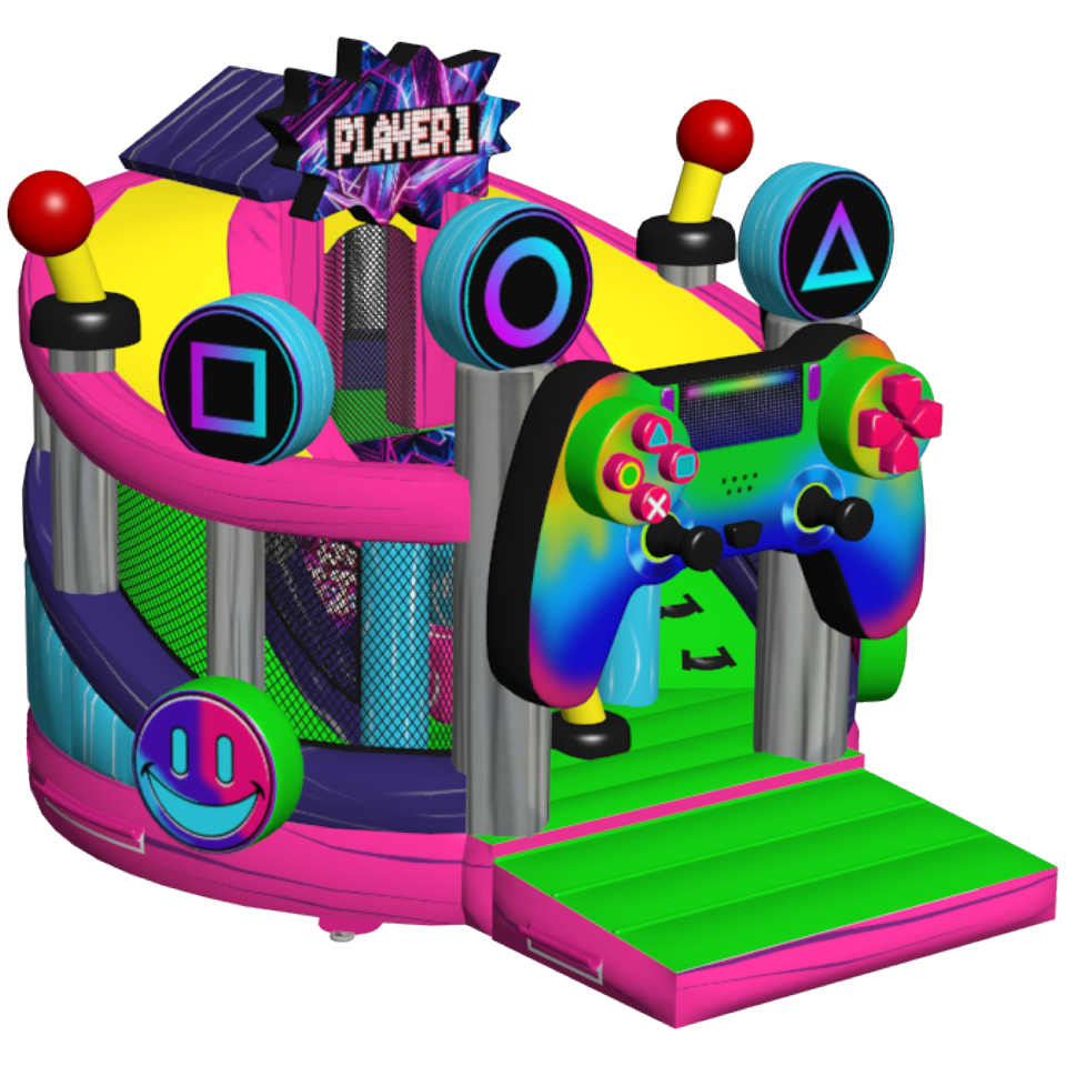 Twist N Slide Level Up Inflatable