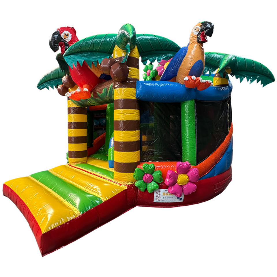 Château gonflable perroquet Twist N Slide