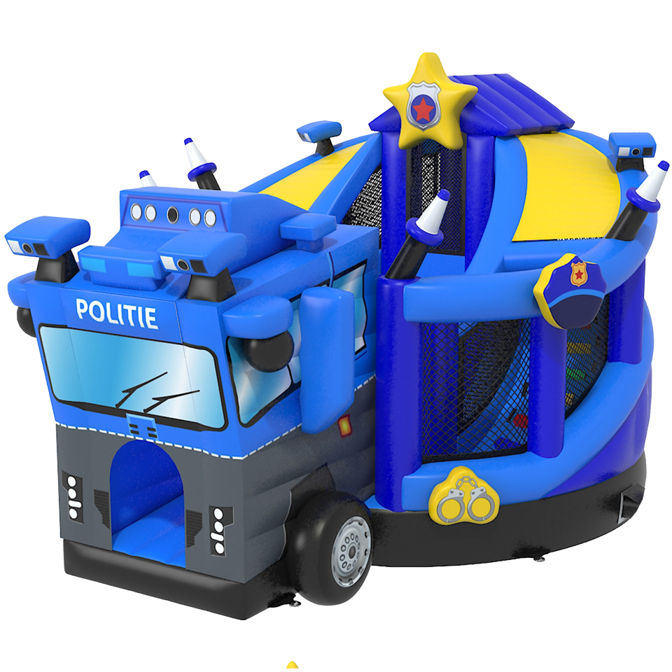 Twist N Slide Police Inflatable