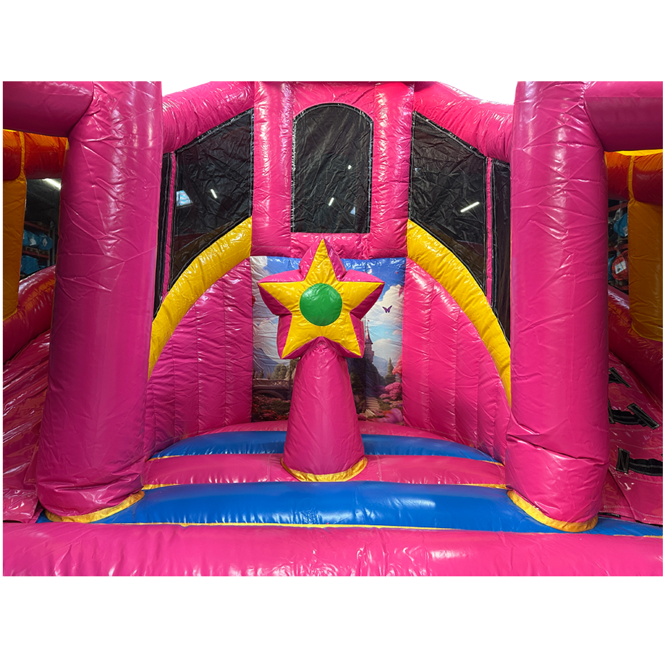 Château gonflable Princesse Twist N Slide