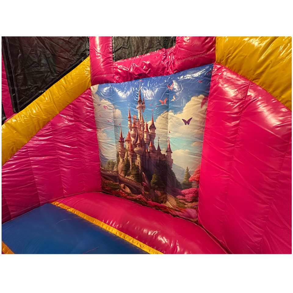 Château gonflable Princesse Twist N Slide
