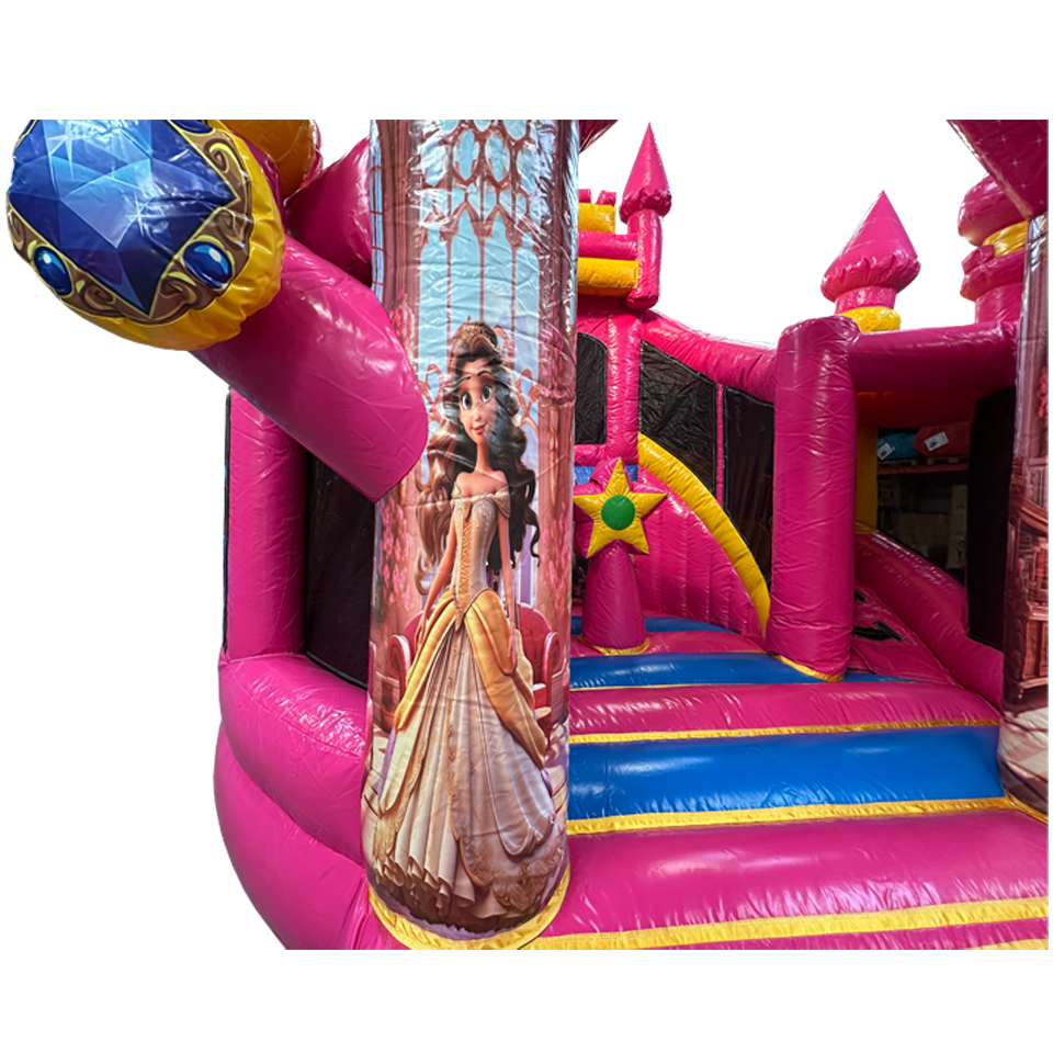 Château gonflable Princesse Twist N Slide