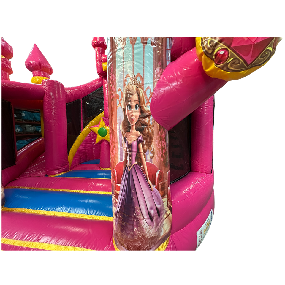 Château gonflable Princesse Twist N Slide