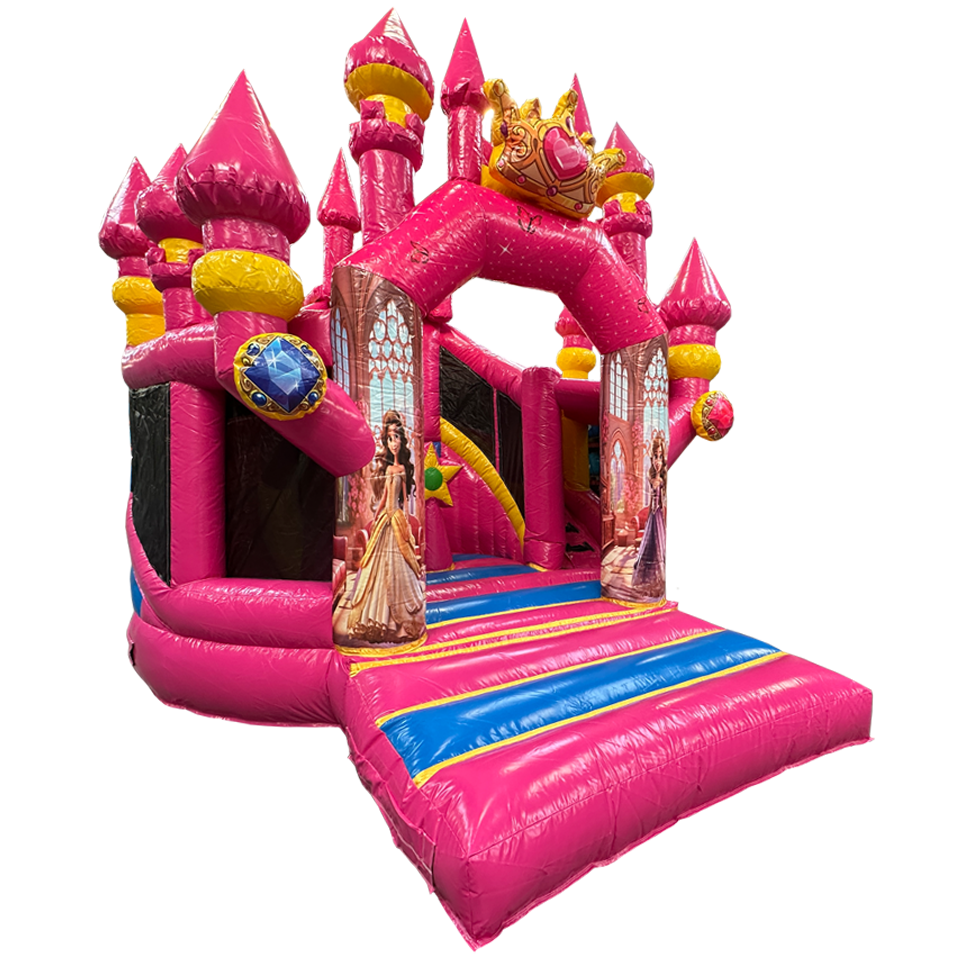 Château gonflable Princesse Twist N Slide