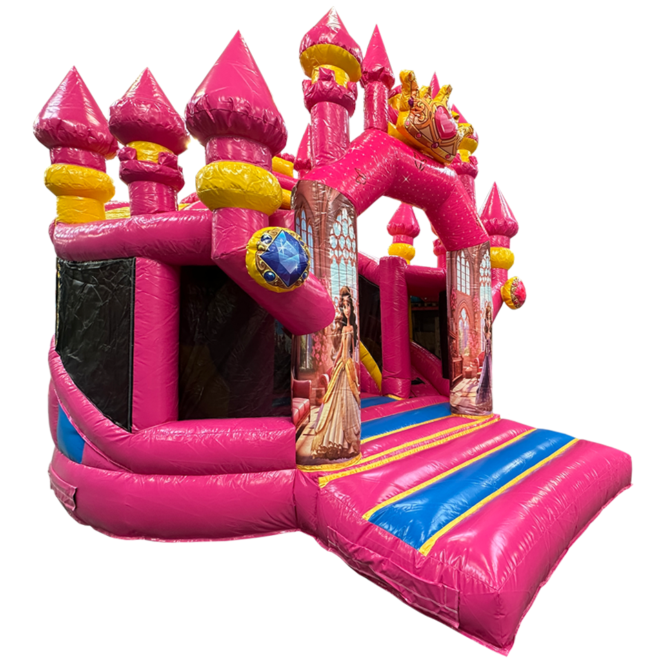 Château gonflable Princesse Twist N Slide
