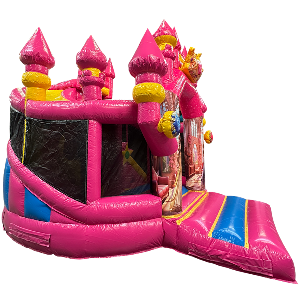 Château gonflable Princesse Twist N Slide