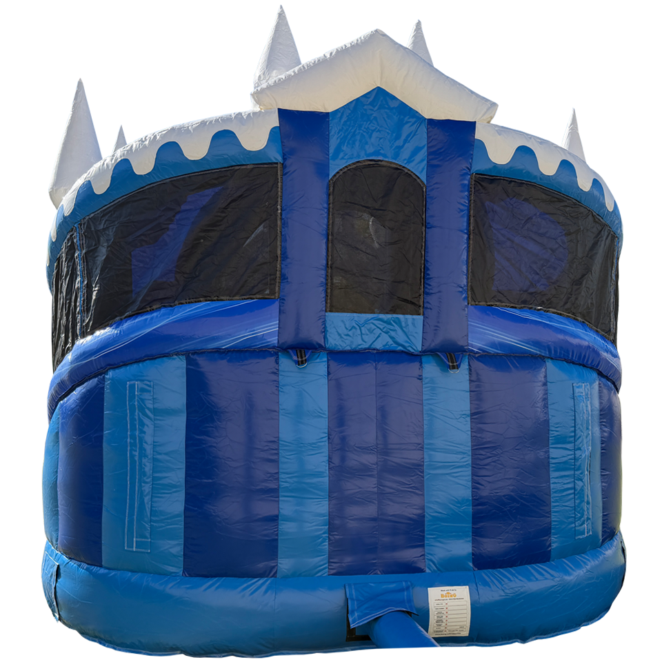 Twist N Slide Princesse des Neiges Château Gonflable