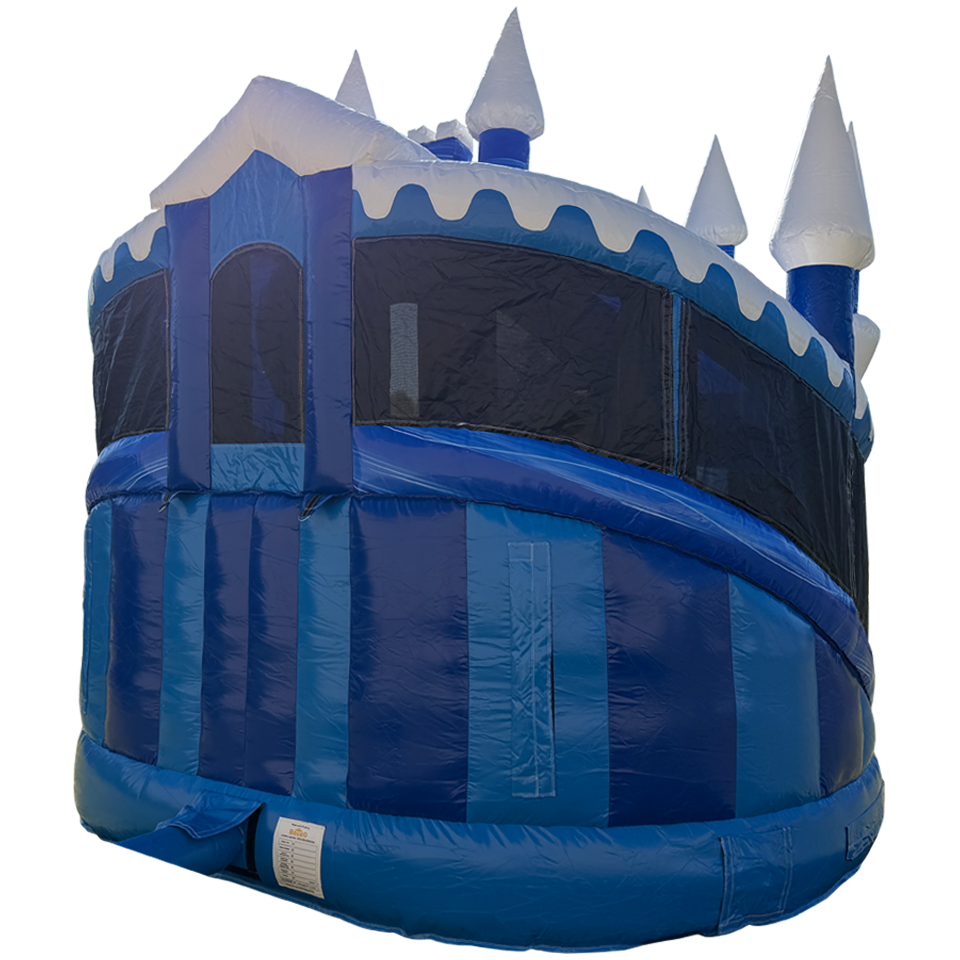 Twist N Slide Princesse des Neiges Château Gonflable
