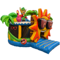 Twist N Slide Ambiance Ensoleillée Château Gonflable