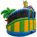 Twist N Slide Ambiance Ensoleillée Château Gonflable