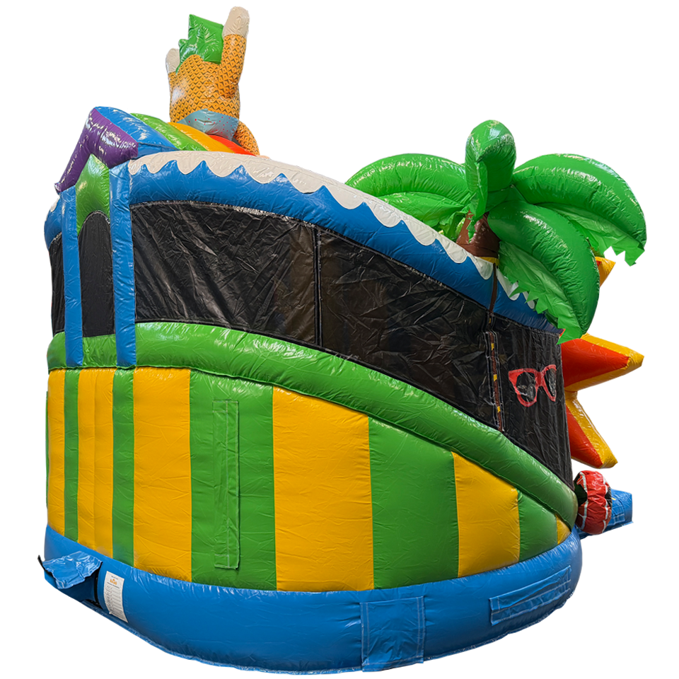 Château gonflable Twist N Slide Sunny Vibes