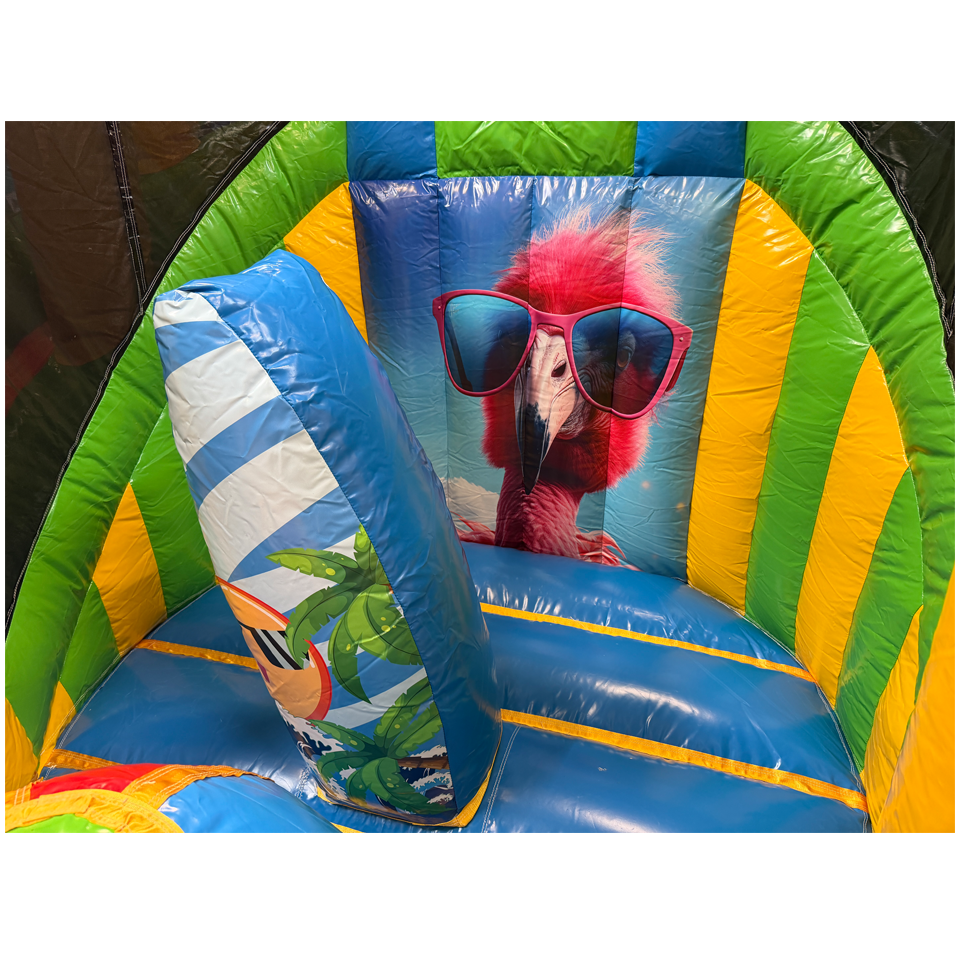Château gonflable Twist N Slide Sunny Vibes