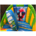 Twist N Slide Ambiance Ensoleillée Château Gonflable