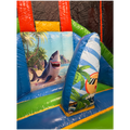 Twist N Slide Requin Surfeur Château Gonflable