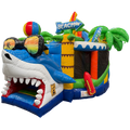Twist N Slide Requin Surfeur Château Gonflable