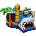 Twist N Slide Requin Surfeur Château Gonflable