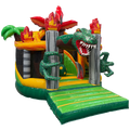 Twist N Slide Trex Château Gonflable