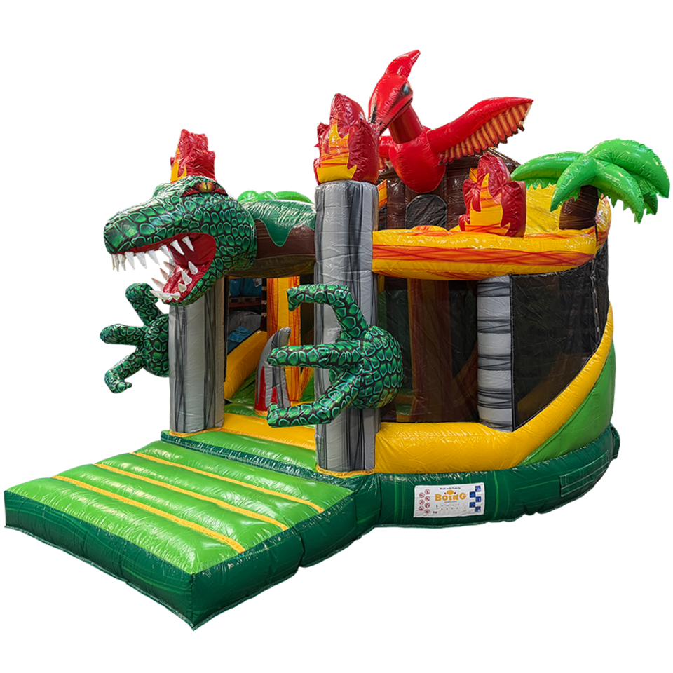 Château gonflable Twist N Slide Trex