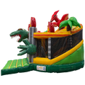 Twist N Slide Trex Château Gonflable