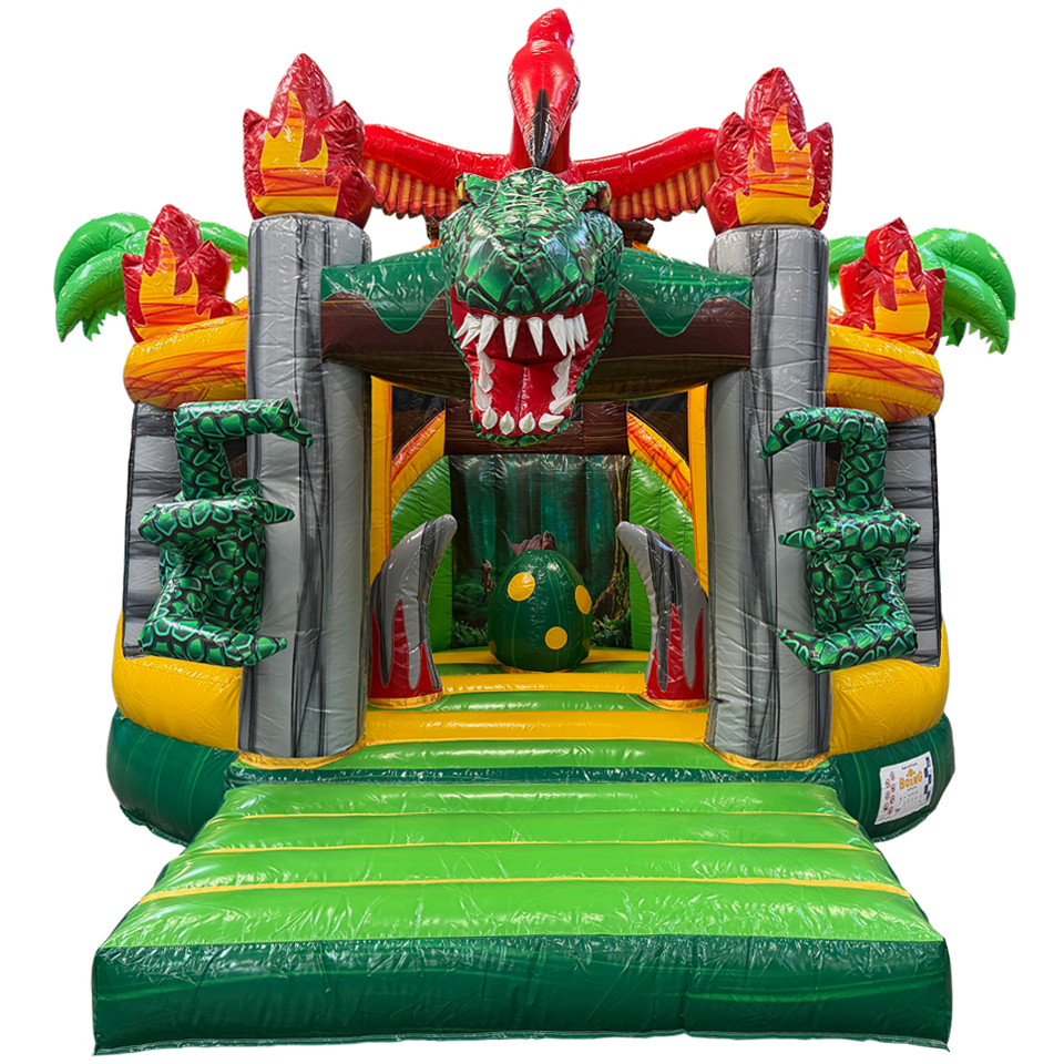 Château gonflable Twist N Slide Trex