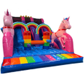 Toboggan Licorne Château Gonflable