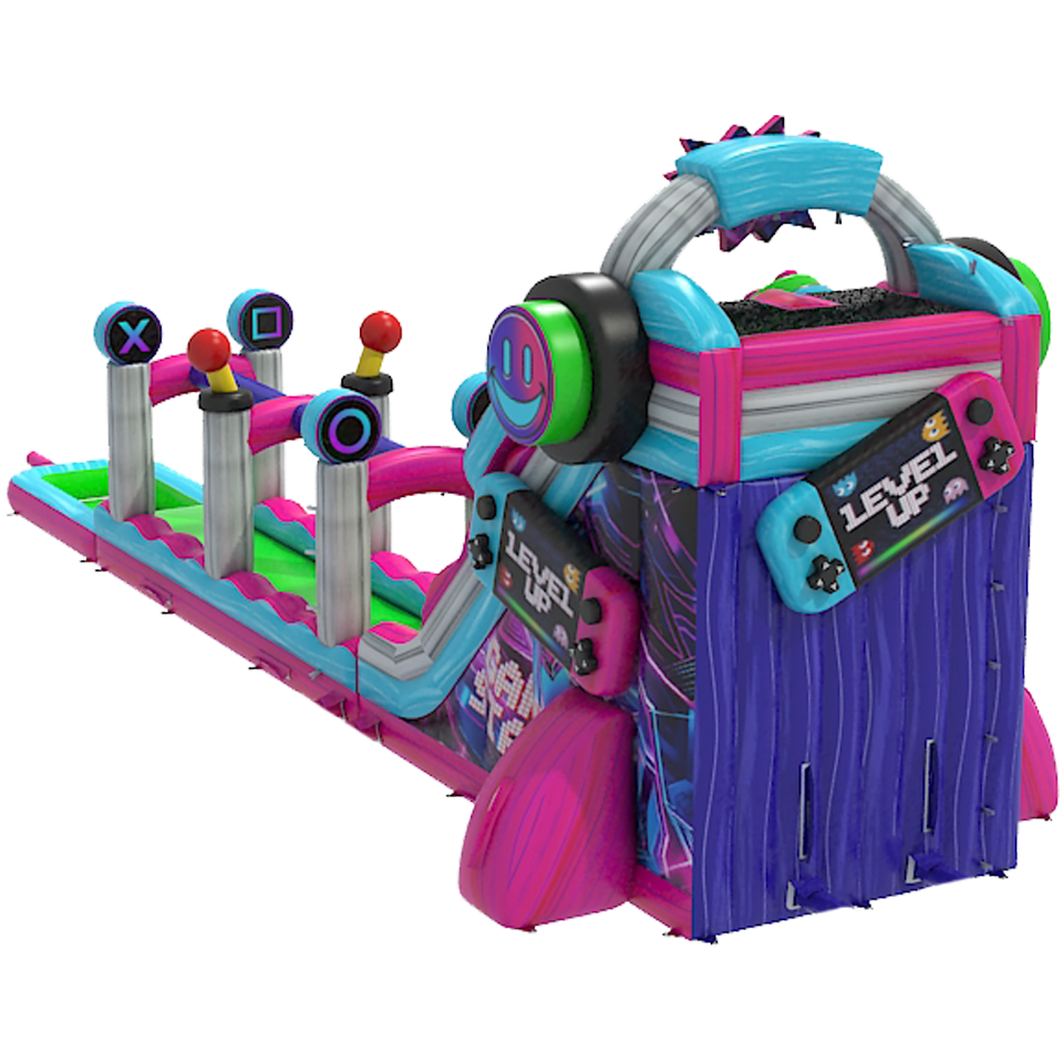 Toboggan Level Up avec Piscine