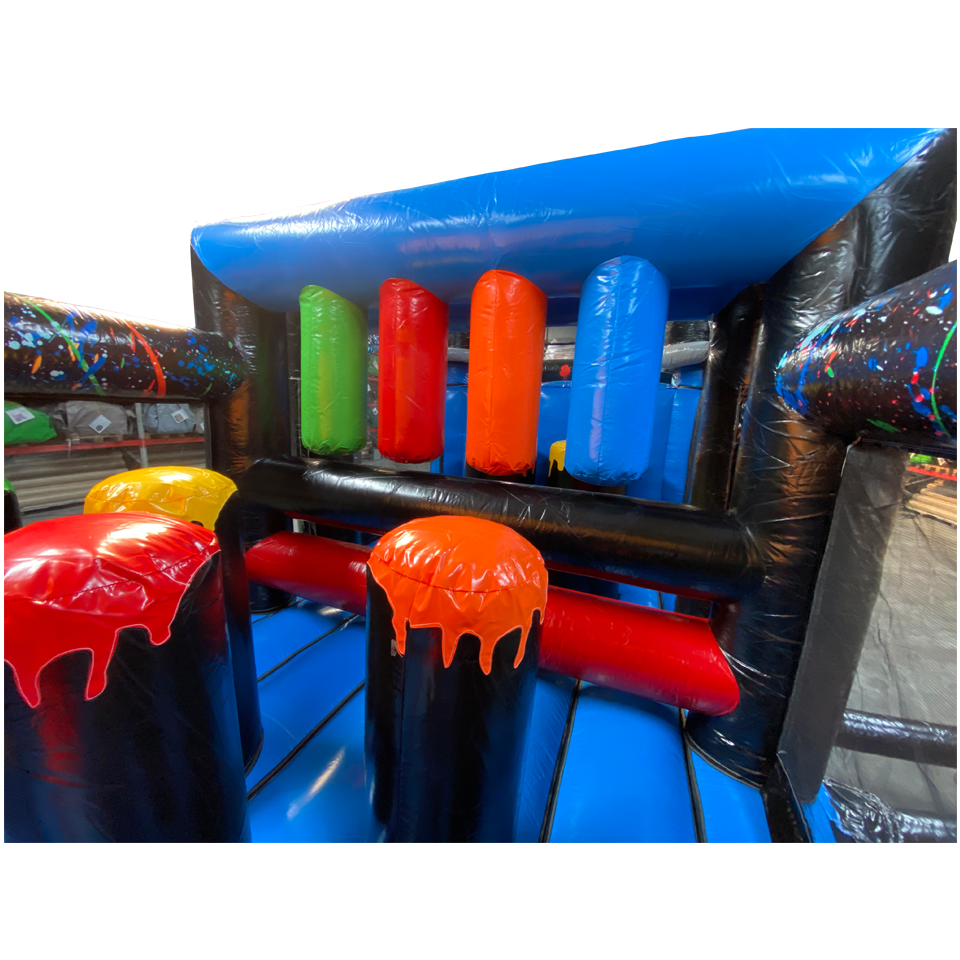 2 Section Graffiti Run Black